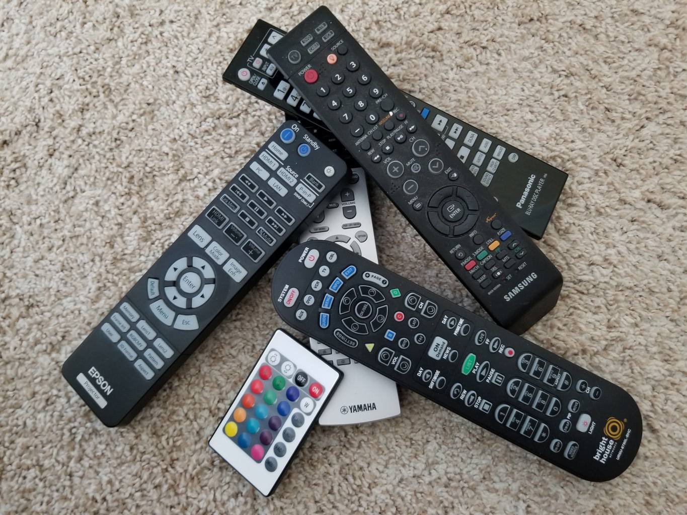 Designing a Home Theater - Home Theater Remote - Choosing The Right Remote