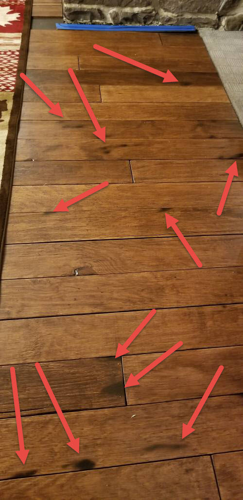 Diy Rustic Wide Plank Plywood Flooring Our Project Ideas