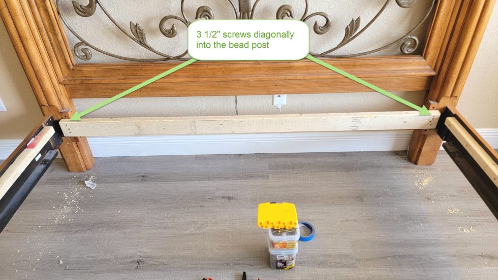 Converting A Box Spring into a Platform Bed Our Project Ideas