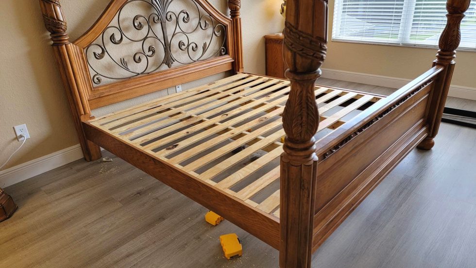 Converting A Box Spring into a Platform Bed Our Project Ideas