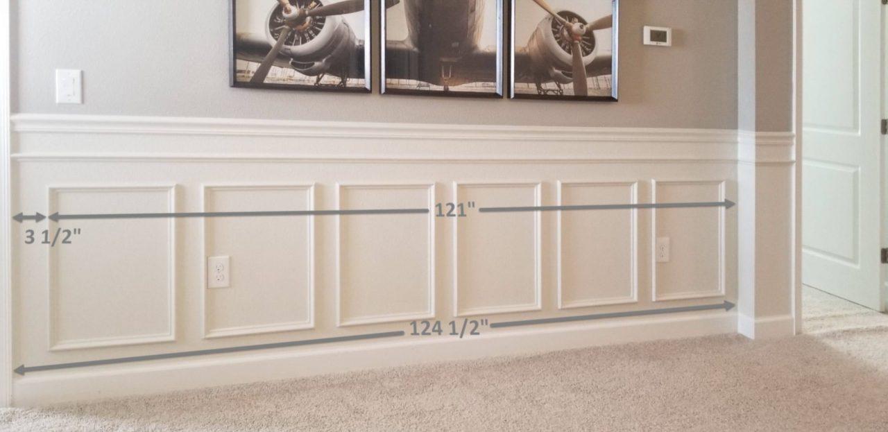 DIY Wainscoting - Part 1 - Design And Layout - Our Project Ideas