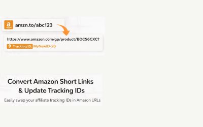 Amazon Affiliate Tracking ID Replacer